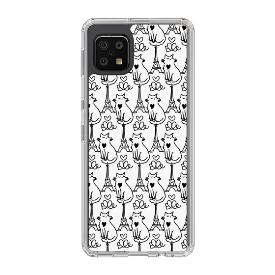 スリムプロテクションケース［ ELLE - Cats ］