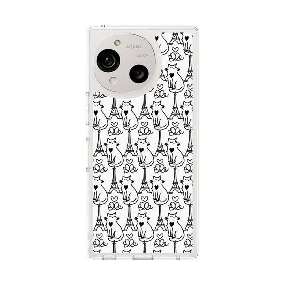 スリムプロテクションケース［ ELLE - Cats ］