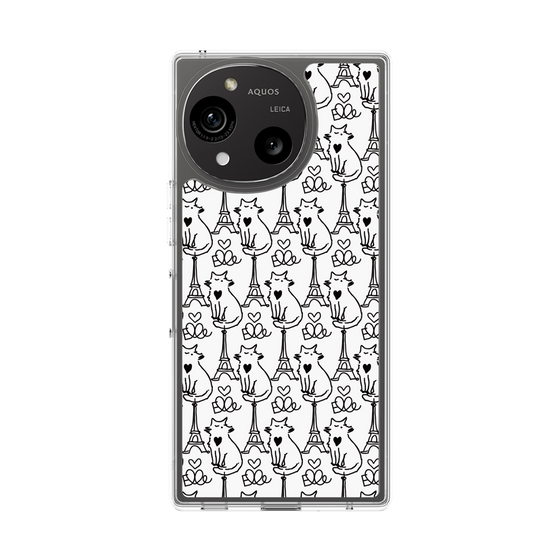 スリムプロテクションケース［ ELLE - Cats ］