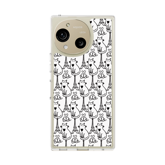 スリムプロテクションケース［ ELLE - Cats ］