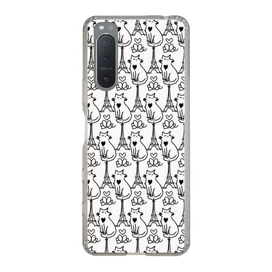 スリムプロテクションケース［ ELLE - Cats ］