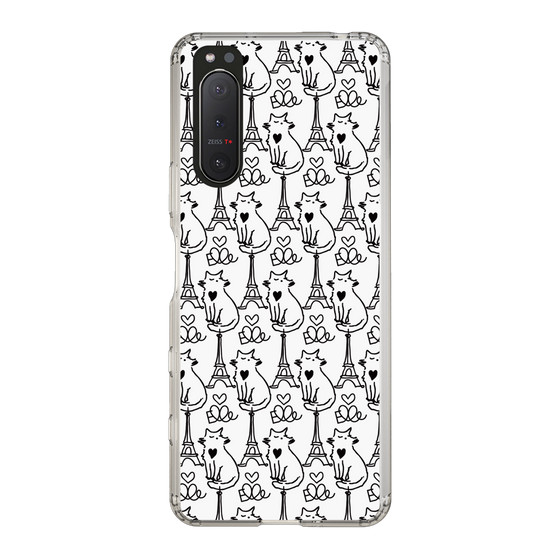 スリムプロテクションケース［ ELLE - Cats ］