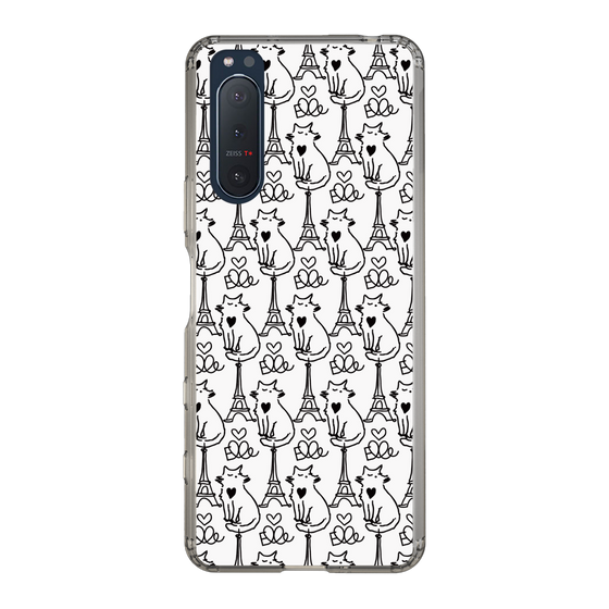 スリムプロテクションケース［ ELLE - Cats ］