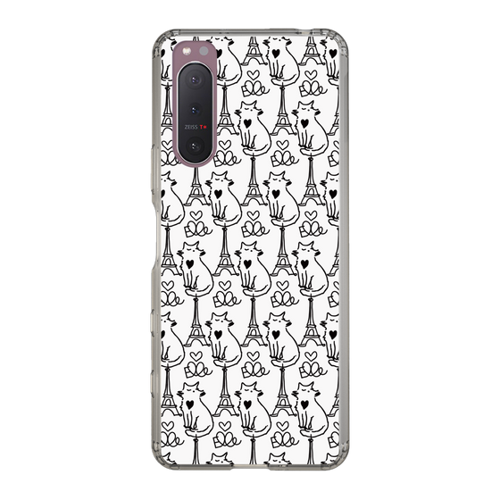 スリムプロテクションケース［ ELLE - Cats ］