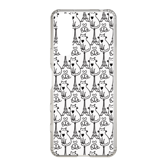 スリムプロテクションケース［ ELLE - Cats ］