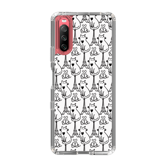 スリムプロテクションケース［ ELLE - Cats ］