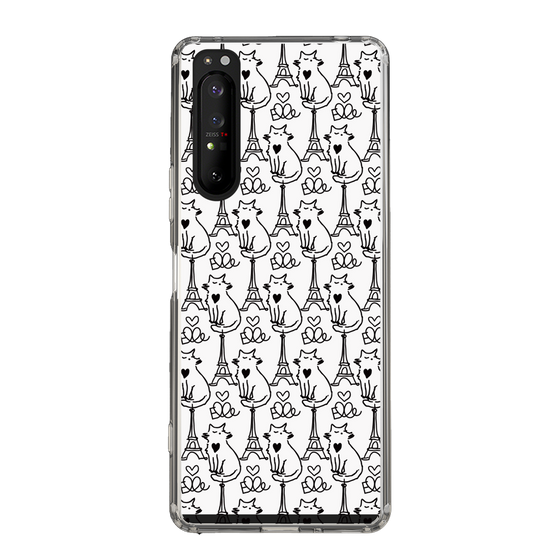スリムプロテクションケース［ ELLE - Cats ］