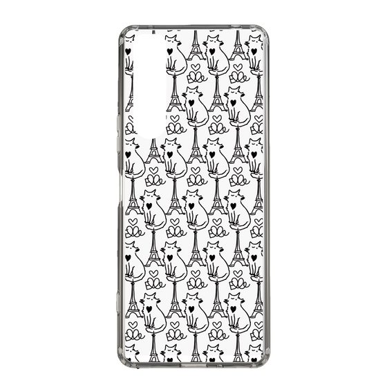 スリムプロテクションケース［ ELLE - Cats ］