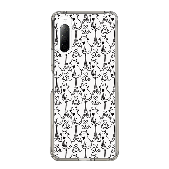 スリムプロテクションケース［ ELLE - Cats ］
