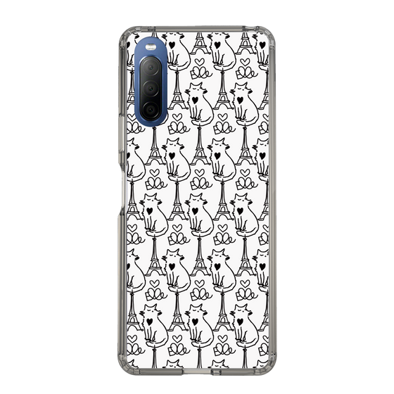 スリムプロテクションケース［ ELLE - Cats ］