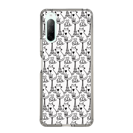 スリムプロテクションケース［ ELLE - Cats ］