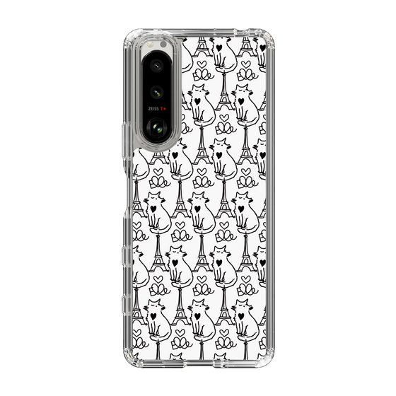 スリムプロテクションケース［ ELLE - Cats ］