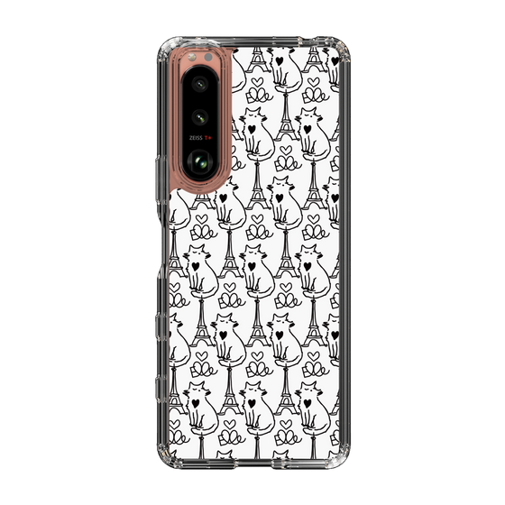 スリムプロテクションケース［ ELLE - Cats ］