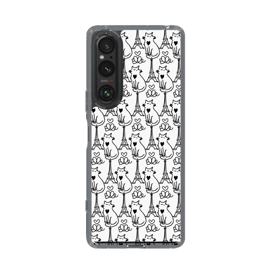 スリムプロテクションケース［ ELLE - Cats ］