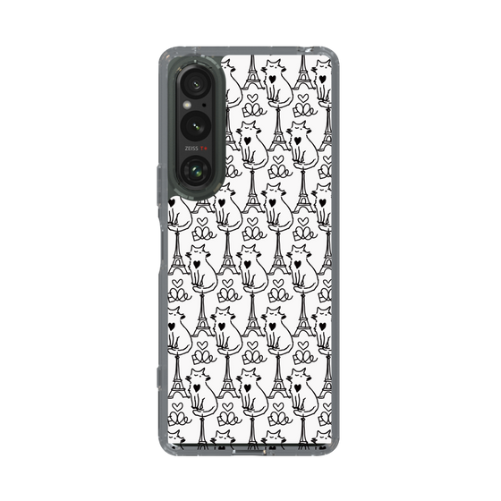 スリムプロテクションケース［ ELLE - Cats ］