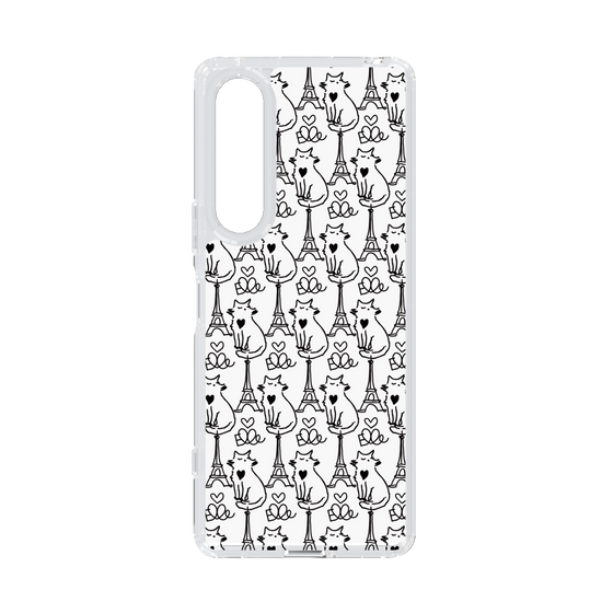 スリムプロテクションケース［ ELLE - Cats ］