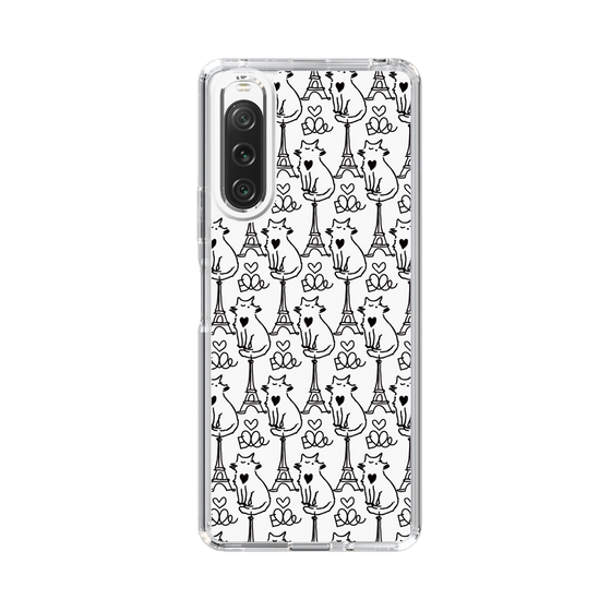 スリムプロテクションケース［ ELLE - Cats ］