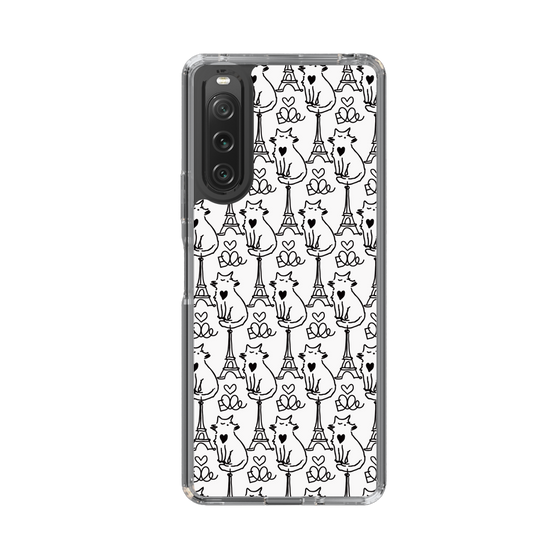 スリムプロテクションケース［ ELLE - Cats ］