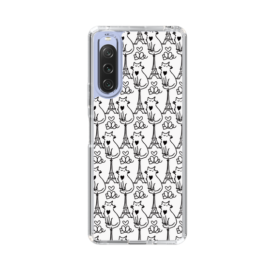 スリムプロテクションケース［ ELLE - Cats ］