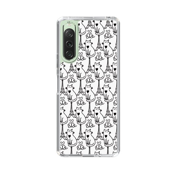スリムプロテクションケース［ ELLE - Cats ］