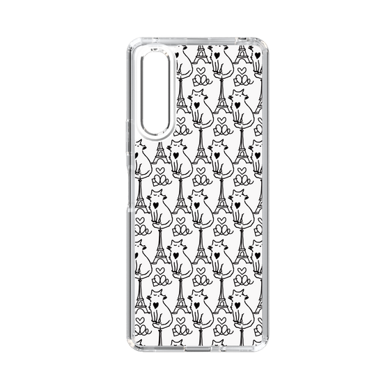 スリムプロテクションケース［ ELLE - Cats ］
