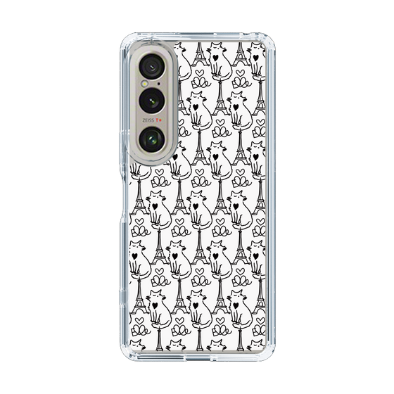 スリムプロテクションケース［ ELLE - Cats ］