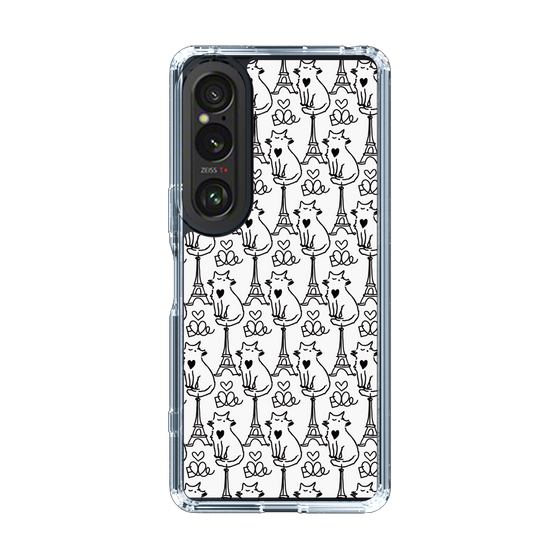 スリムプロテクションケース［ ELLE - Cats ］