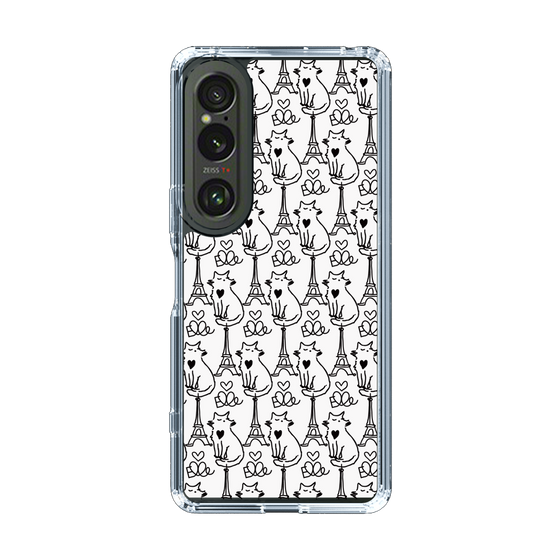スリムプロテクションケース［ ELLE - Cats ］