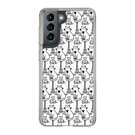 スリムプロテクションケース［ ELLE - Cats ］