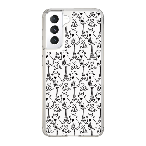 スリムプロテクションケース［ ELLE - Cats ］