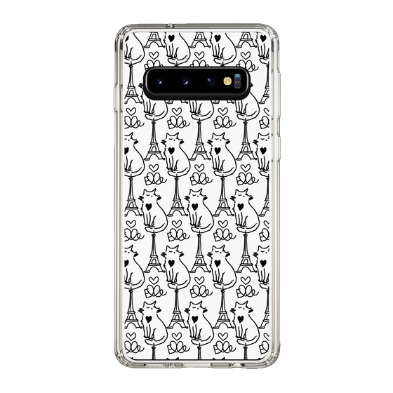 スリムプロテクションケース［ ELLE - Cats ］