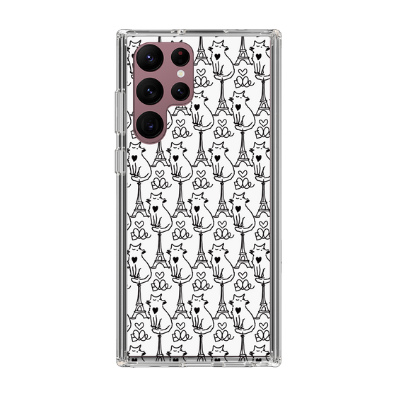 スリムプロテクションケース［ ELLE - Cats ］