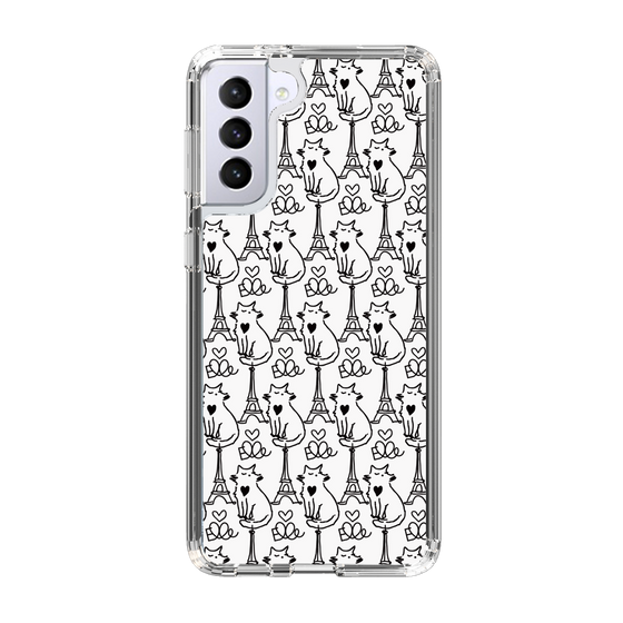 スリムプロテクションケース［ ELLE - Cats ］
