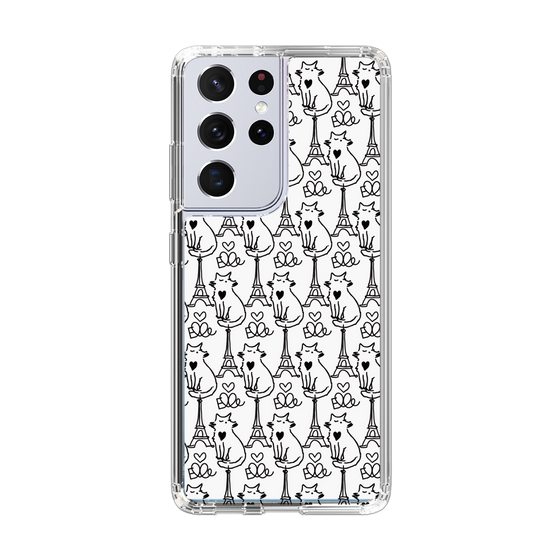 スリムプロテクションケース［ ELLE - Cats ］