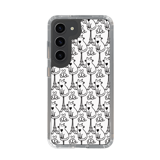スリムプロテクションケース［ ELLE - Cats ］
