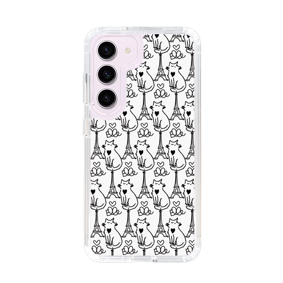 スリムプロテクションケース［ ELLE - Cats ］