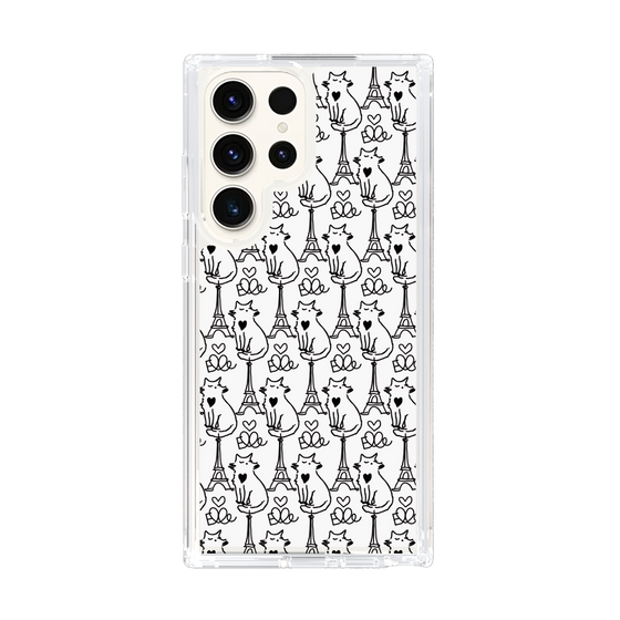 スリムプロテクションケース［ ELLE - Cats ］