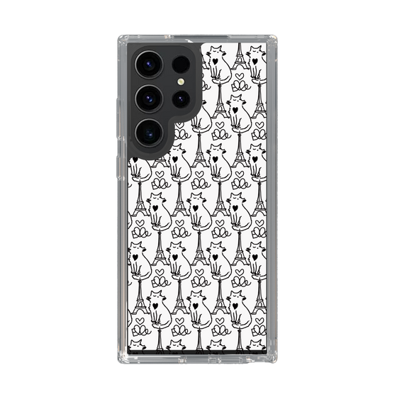スリムプロテクションケース［ ELLE - Cats ］