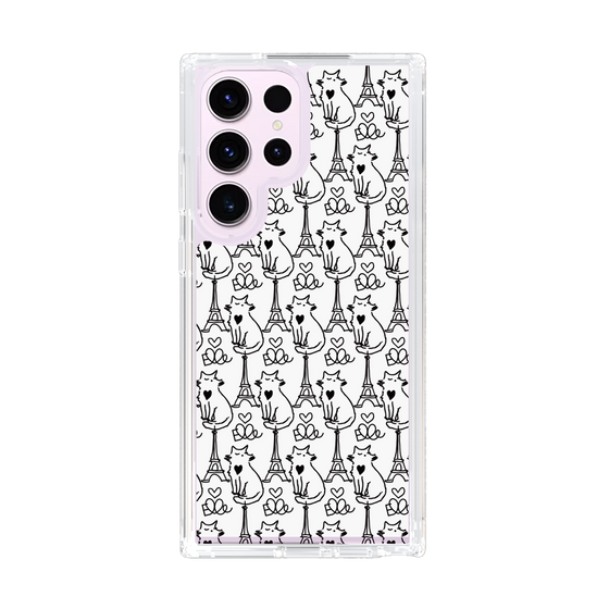 スリムプロテクションケース［ ELLE - Cats ］