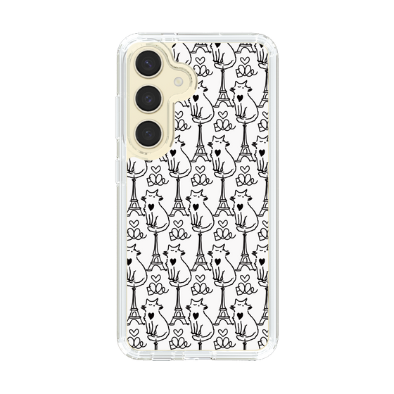 スリムプロテクションケース［ ELLE - Cats ］