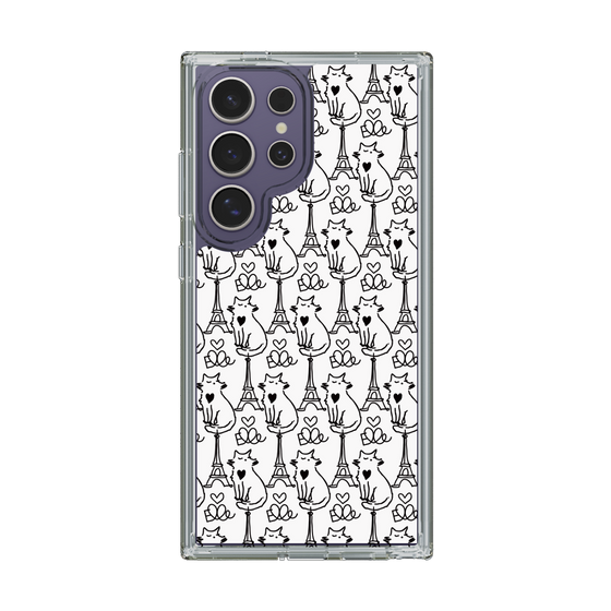 スリムプロテクションケース［ ELLE - Cats ］