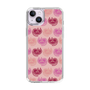 スリムプロテクションケース［ ELLE - Cat Pattern - ピンク ］