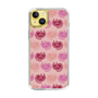 スリムプロテクションケース［ ELLE - Cat Pattern - ピンク ］