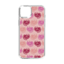 スリムプロテクションケース［ ELLE - Cat Pattern - ピンク ］