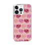 スリムプロテクションケース［ ELLE - Cat Pattern - ピンク ］