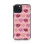 スリムプロテクションケース［ ELLE - Cat Pattern - ピンク ］