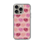 スリムプロテクションケース［ ELLE - Cat Pattern - ピンク ］