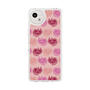 スリムプロテクションケース［ ELLE - Cat Pattern - ピンク ］