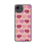 スリムプロテクションケース［ ELLE - Cat Pattern - ピンク ］