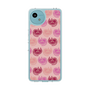 スリムプロテクションケース［ ELLE - Cat Pattern - ピンク ］